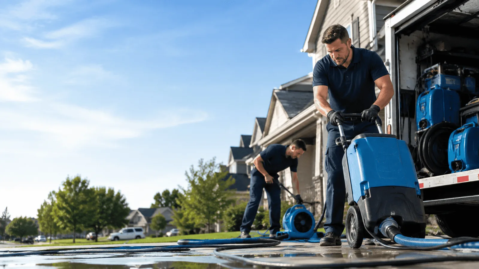 Storm Damage Cleanup being performed in Kurtistown, HI